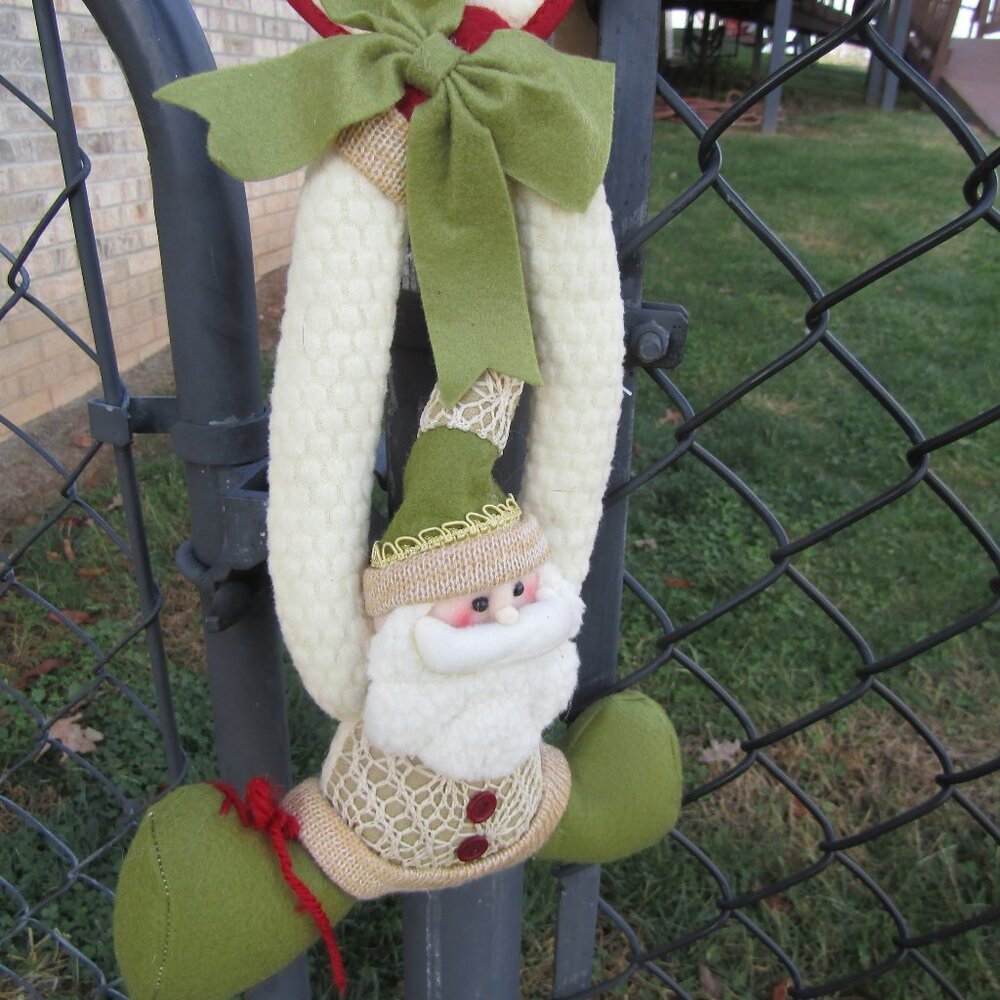 stuff santa door knob holder